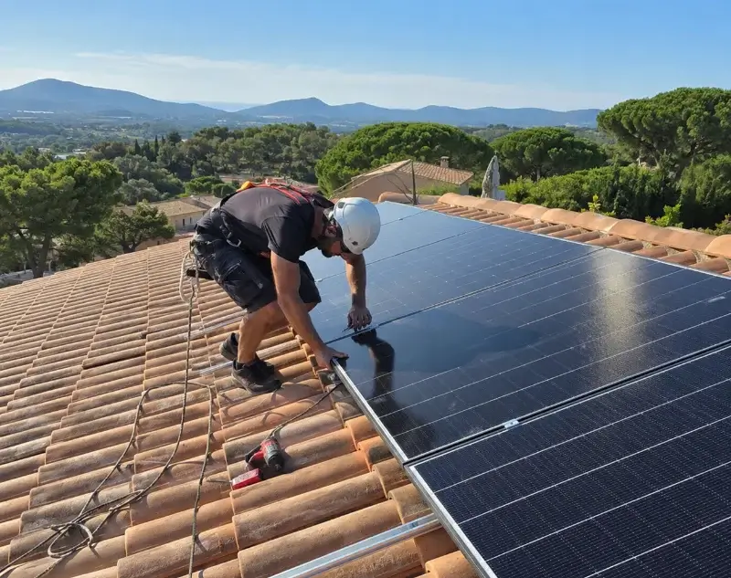 Installateur panneaux solaires Pers-Jussy — pose photovoltaïque sur toiture